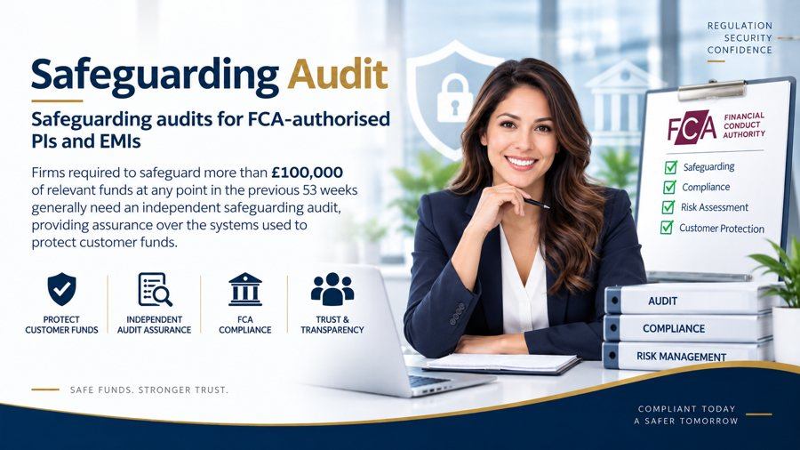 Safeguarding audits for FCA-authorised PIs and EMIs